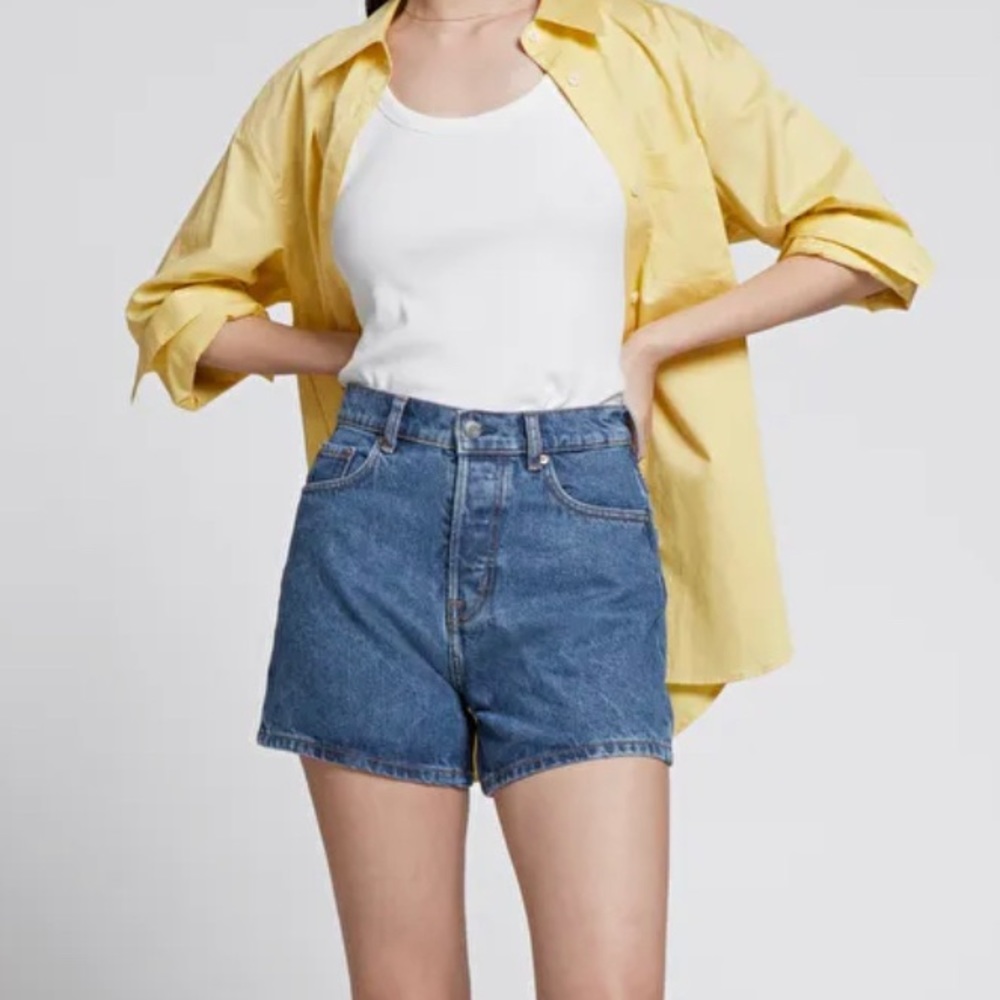 And Other Stories Forever Cut Denim Shorts